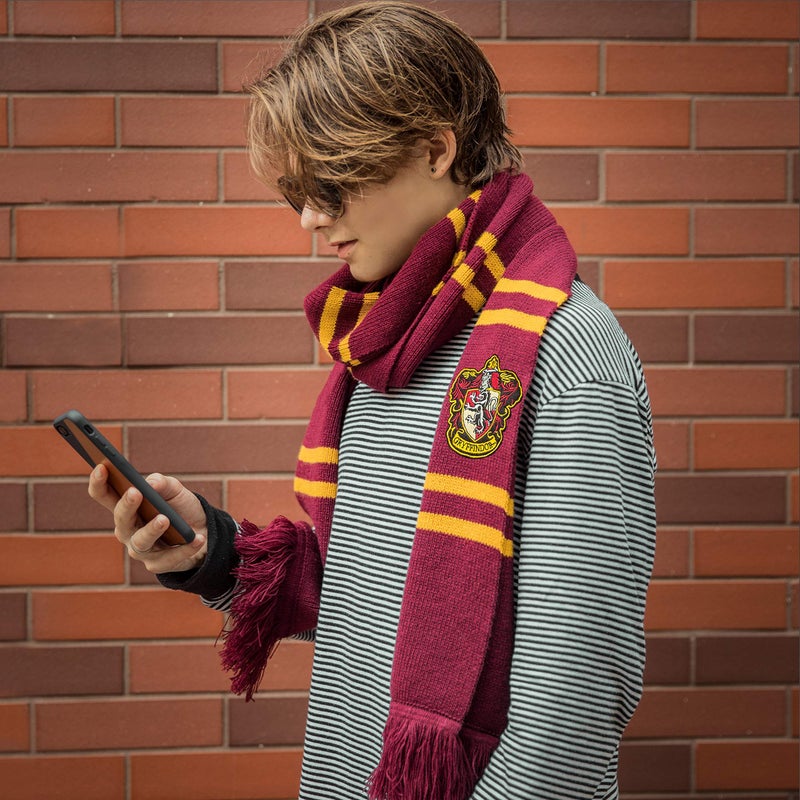 Cinereplicas Harry Potter - Scarf Deluxe Gryffindor - Official License - Image 3